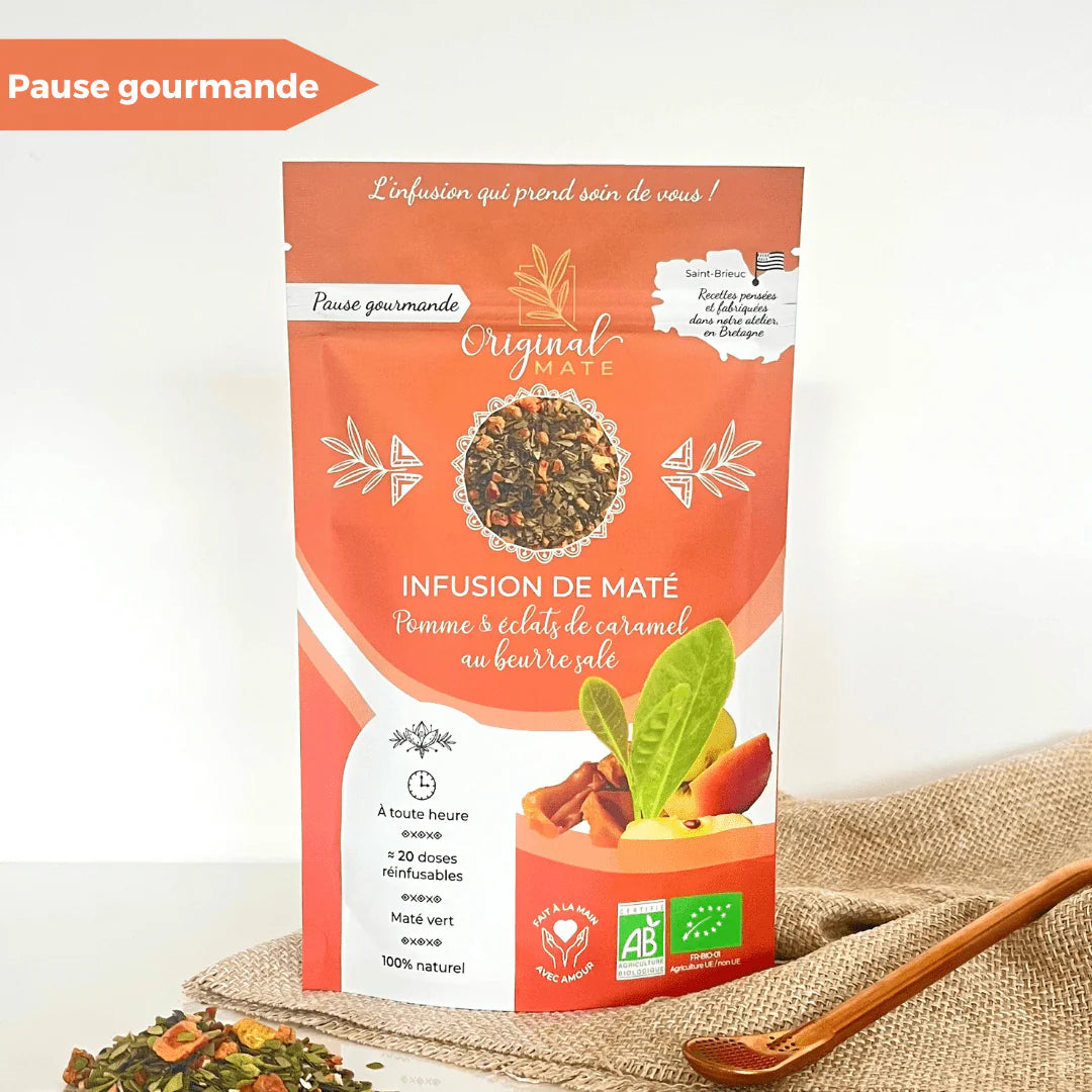Maté Pomme & éclats de caramel au beurre salé - Original Maté
