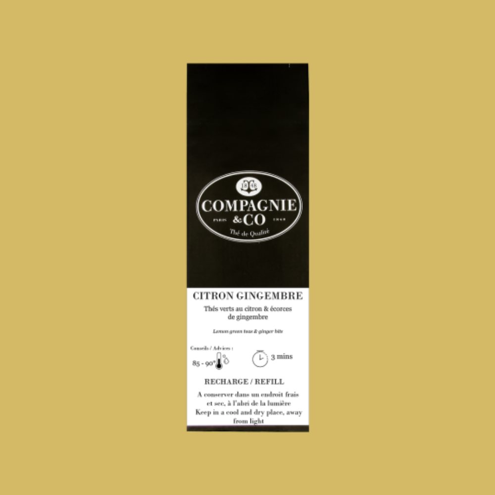 Thé citron & gingembre - Compagnie & Co