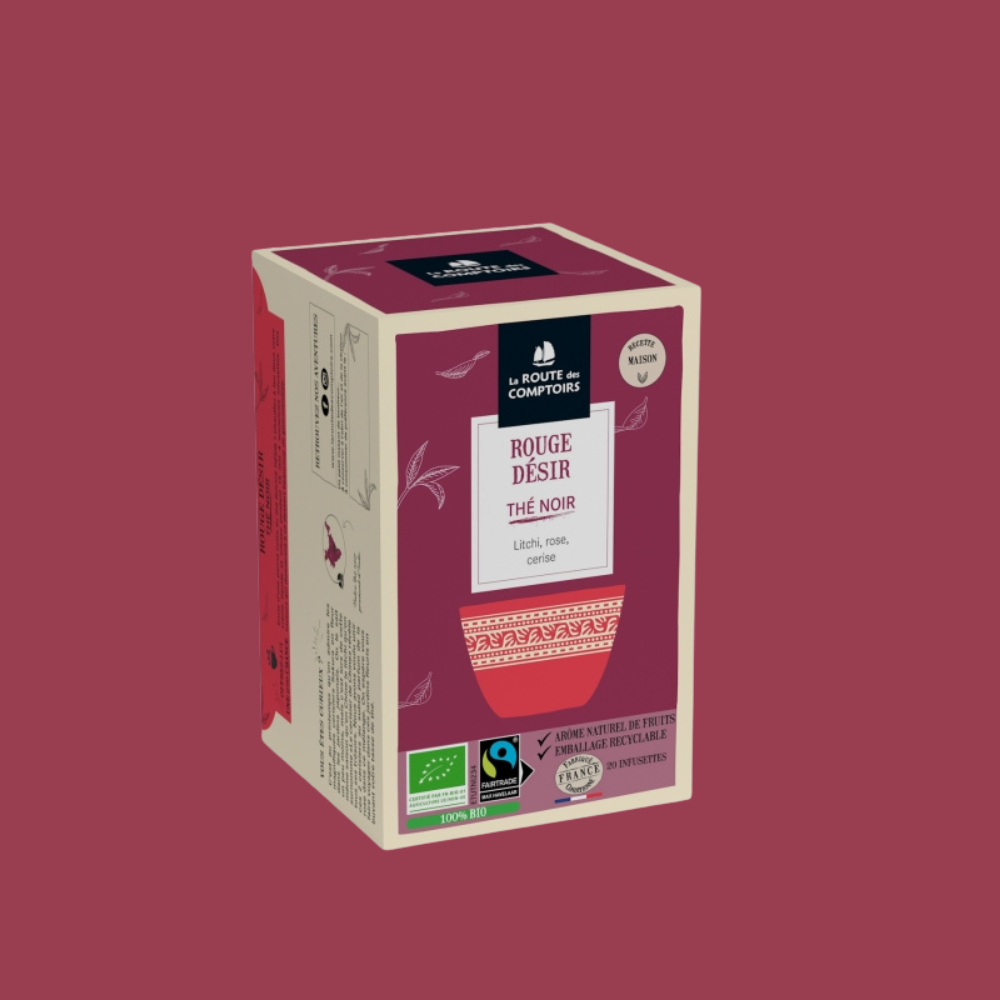 Thé Rouge Désir - La Route des Comptoirs