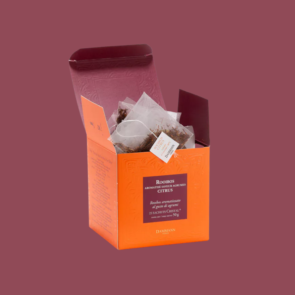 Rooibos citron, clémentine, orange - Dammann Frères