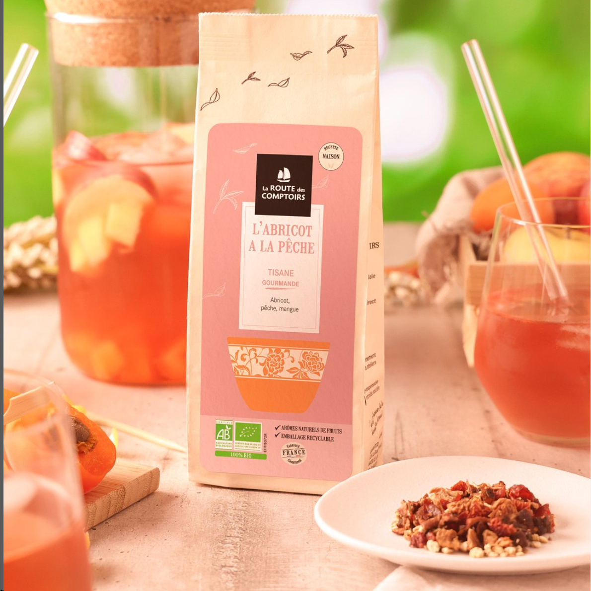 L'ABRICOT A LA PÊCHE La Route des Comptoirs