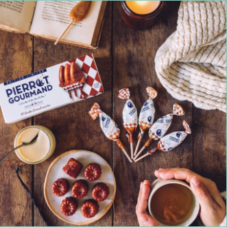 Sucettes au caramel Pierrot Gourmand