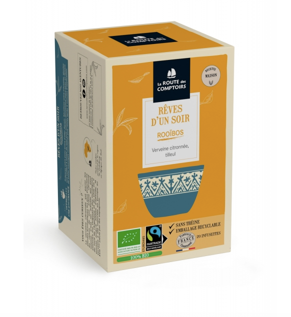 Rooibos RÊVE D'UN SOIR La Route des Comptoirs