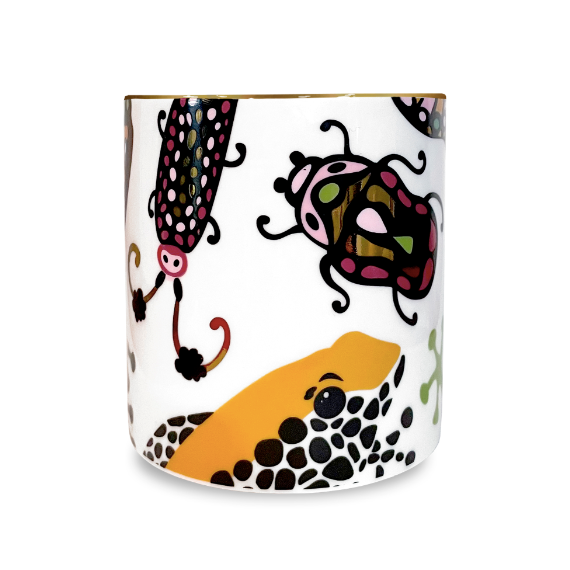 Mug  en porcelaine « FATAL ATTRACTION » FROG & BUG PRINT  House of Hopstock