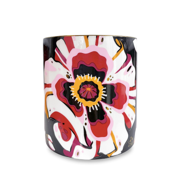 TASSE AVEC OR 22 CARATS – DEADLY BLOOM 'DRAMA'