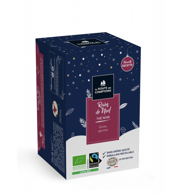 Thé noir de Noël REVES DE NOEL La Route des Comptoirs