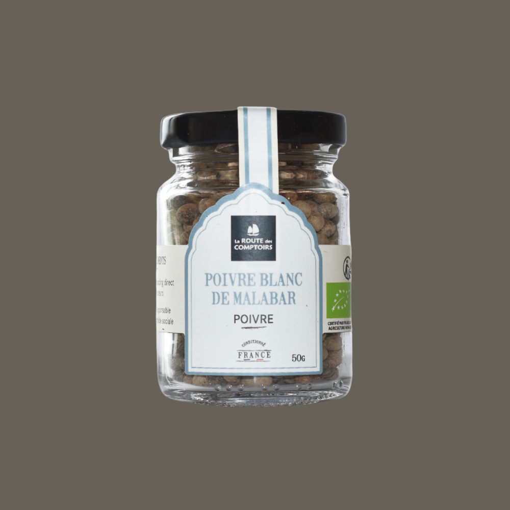 Poivre blanc de Malabar - La Route des Comptoirs
