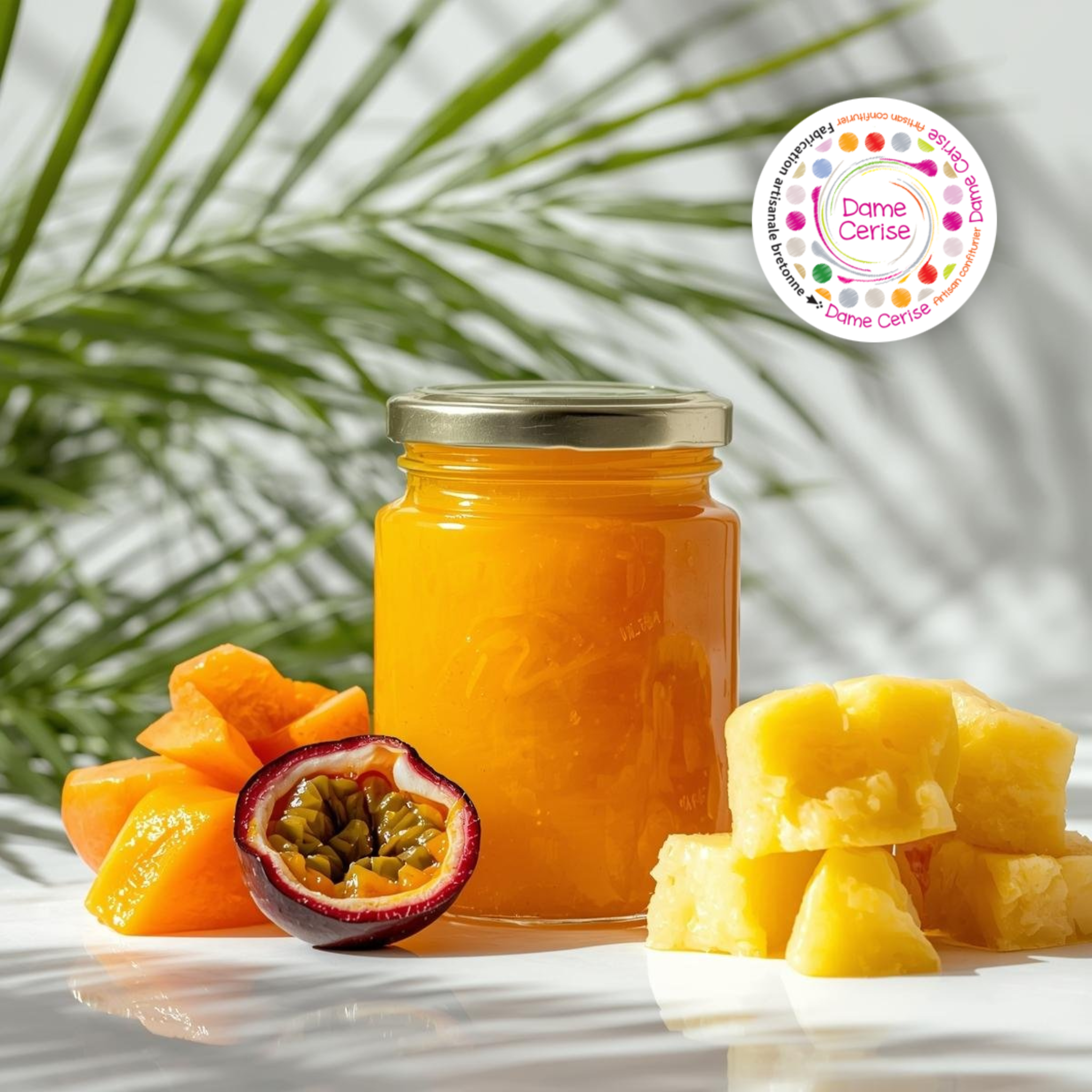 Confiture "Sous les tropiques" Dame Cerise