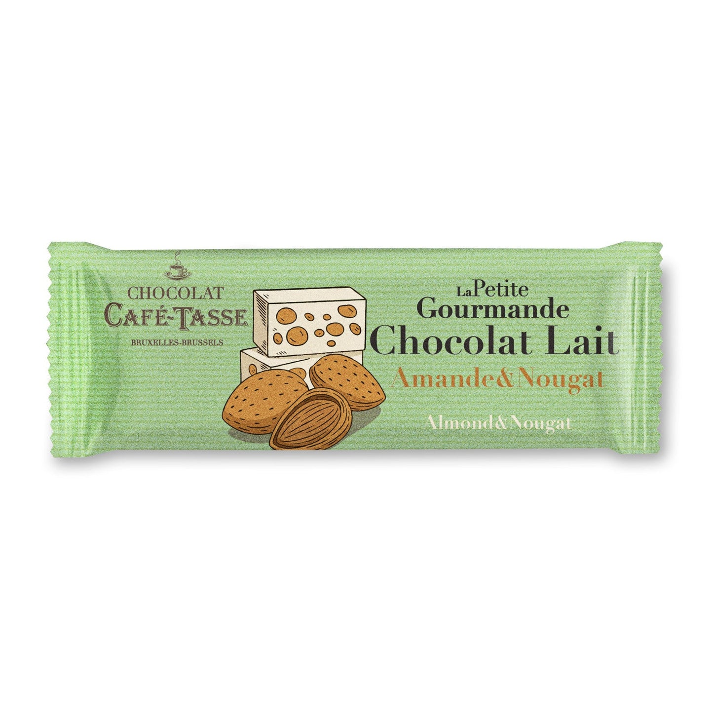 la Petite Gourmande Lait Amandes et Nougat Café Tasse