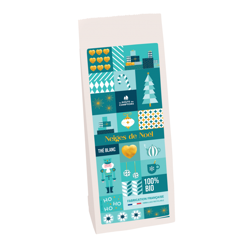 Thé blanc Neiges de Noël - La Route des Comptoirs