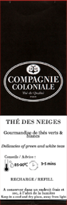 Thé Blanc Thé des Neiges Compagnie & Co