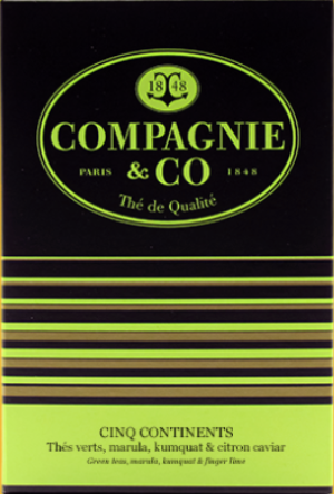 Thé vert CINQ CONTINENTS Compagnie & Co