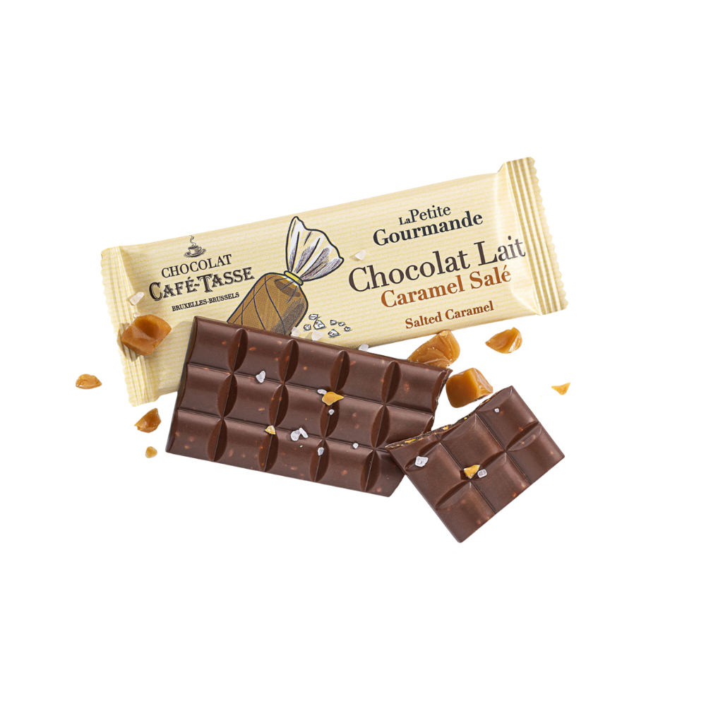 La Petite Tablette Gourmande Lait & Caramel Salé - Café Tasse
