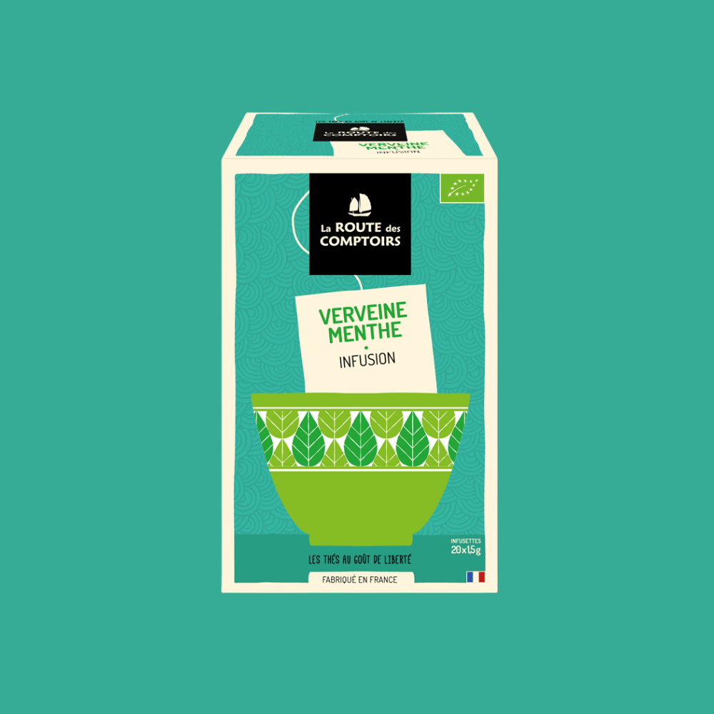 Verveine-menthe - La Route des Comptoirs