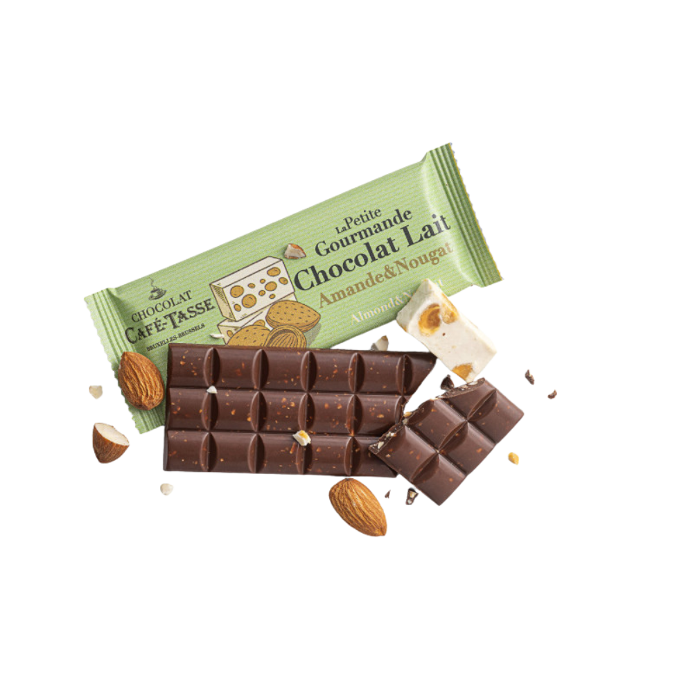 La Petite Gourmande Lait Amandes et Nougat - Café Tasse