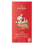 Tablette de chocolat au lait noix de pécan crispy sel édition Noël - Café Tasse