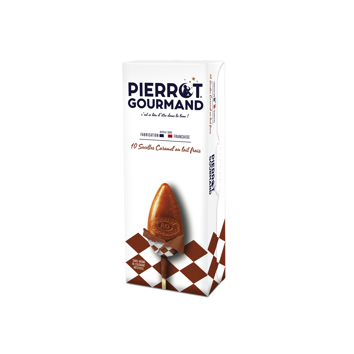 Sucettes au caramel - Pierrot Gourmand