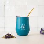 Calebasse isotherme vert topaze et sa bombilla - Original Maté