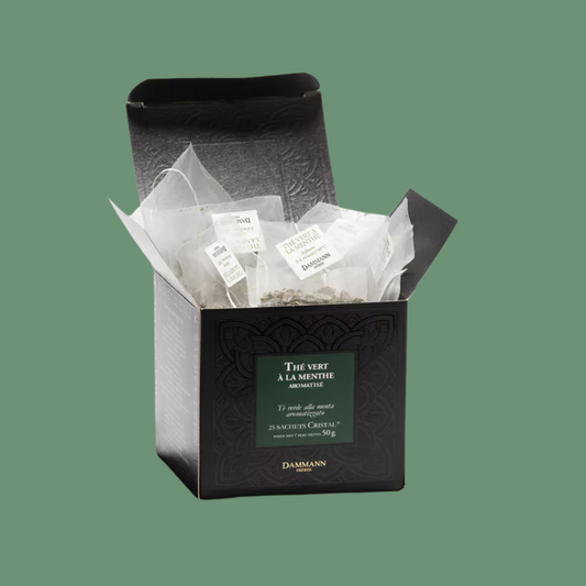Thé vert à la menthe aromatisé - Dammann Frères