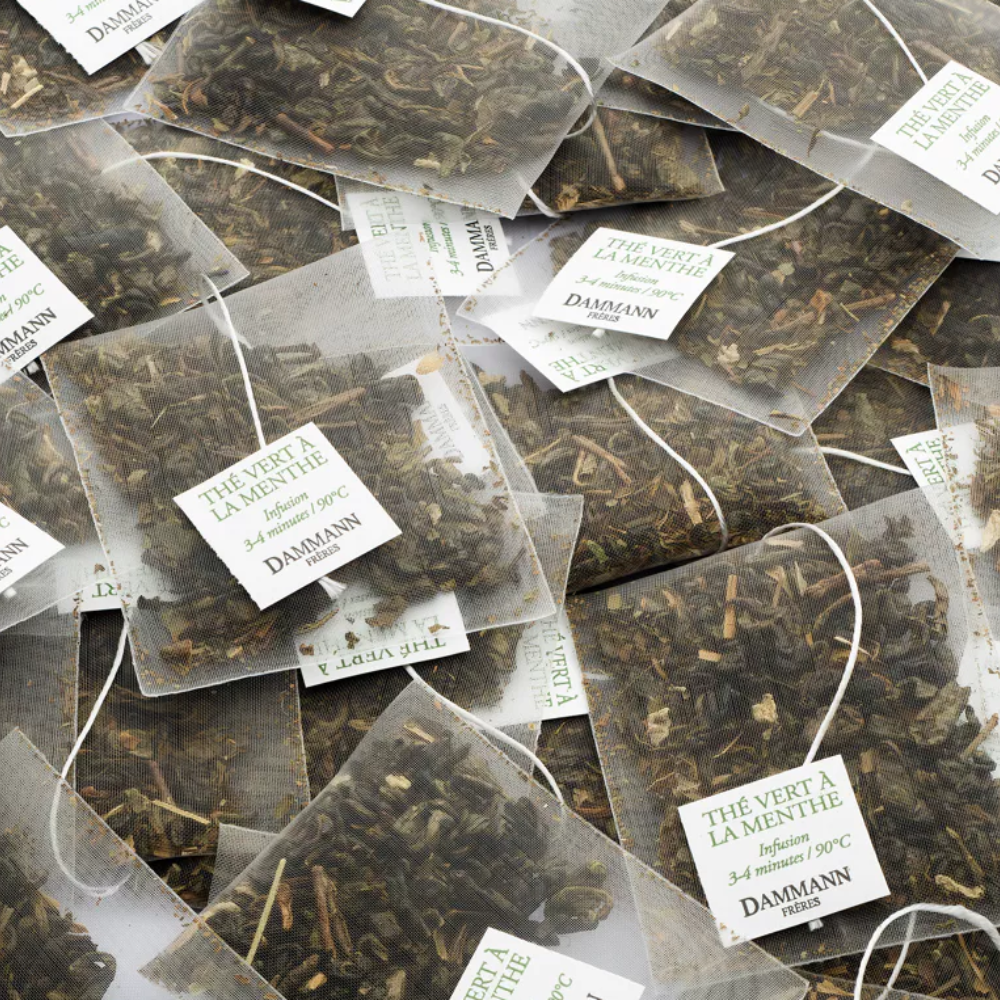 Thé vert à la menthe aromatisé - Dammann Frères