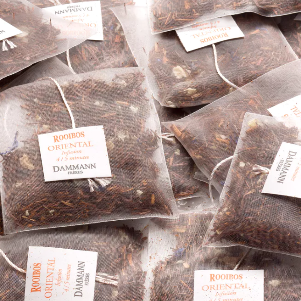 Rooibos fruit de la passion, pêche, fraise -  Dammann Frères