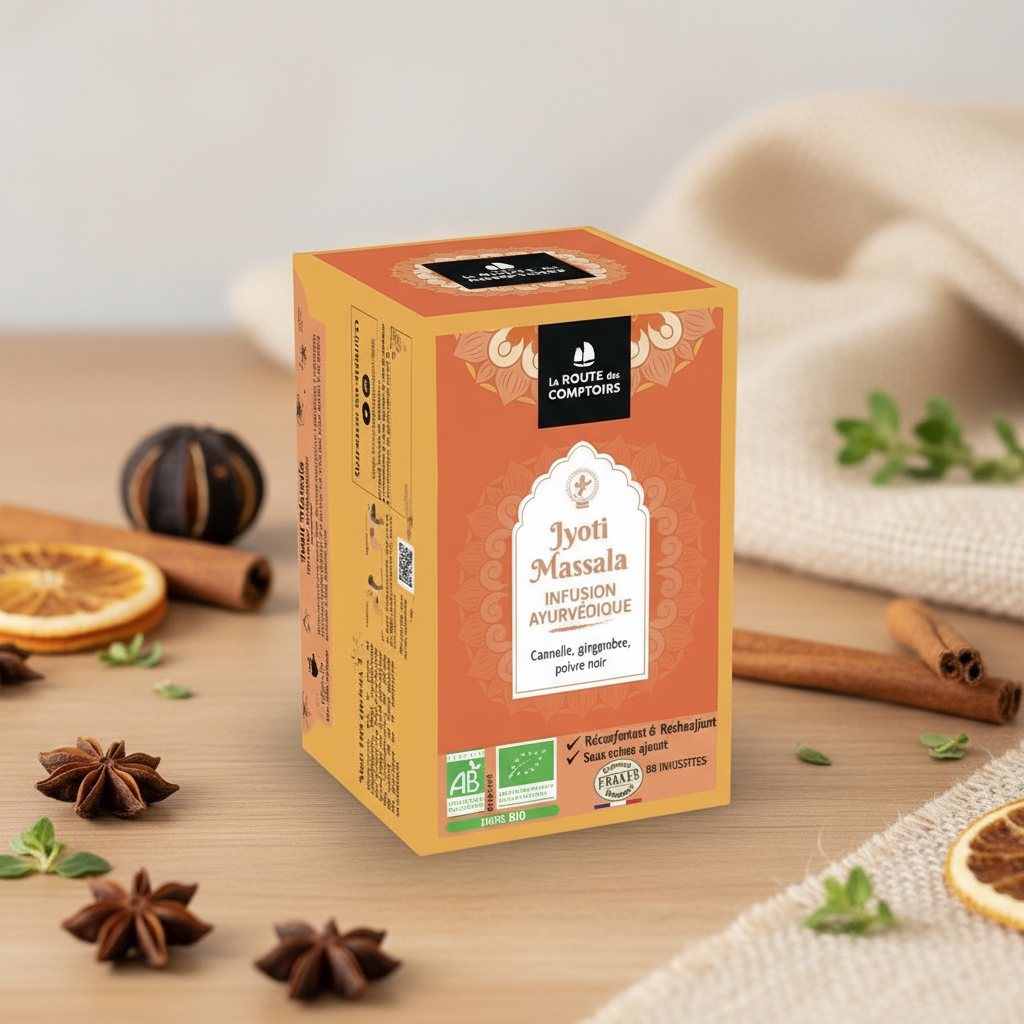 Tisane Jyoti Massala -  La Route des Comptoirs
