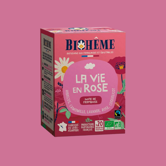 Tisane la vie en rose - Biohème