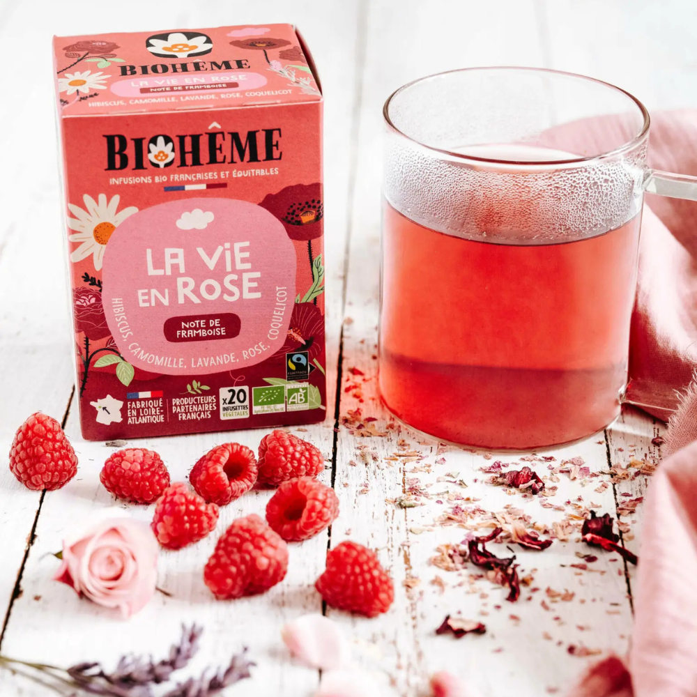 Tisane la vie en rose - Biohème