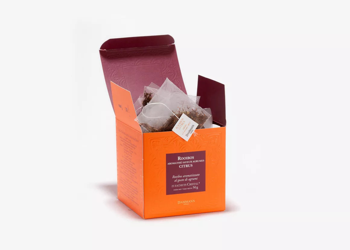 Rooibos citron, clémentine, orange - Dammann Frères
