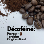 Café grain décaféiné - L'Hermine Gourmande