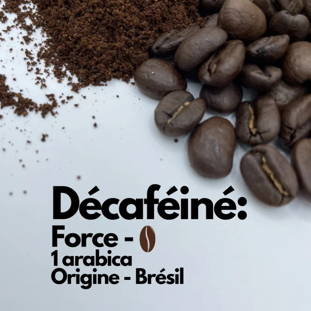 Café grain décaféiné - L'Hermine Gourmande