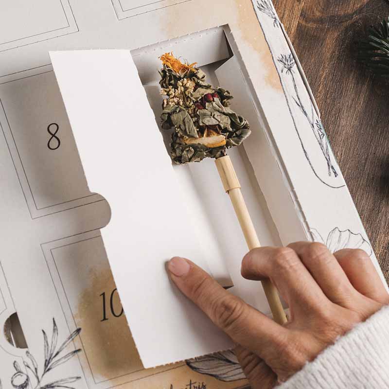 Calendrier de l’Avent tisanes bio de l’Herboriste - Horae