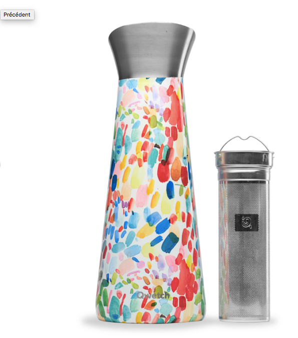 Carafe isotherme double paroi Inox Qwetch
