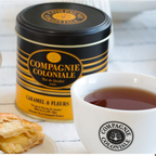 Thé noir Caramel et Fleurs  Compagnie & Co
