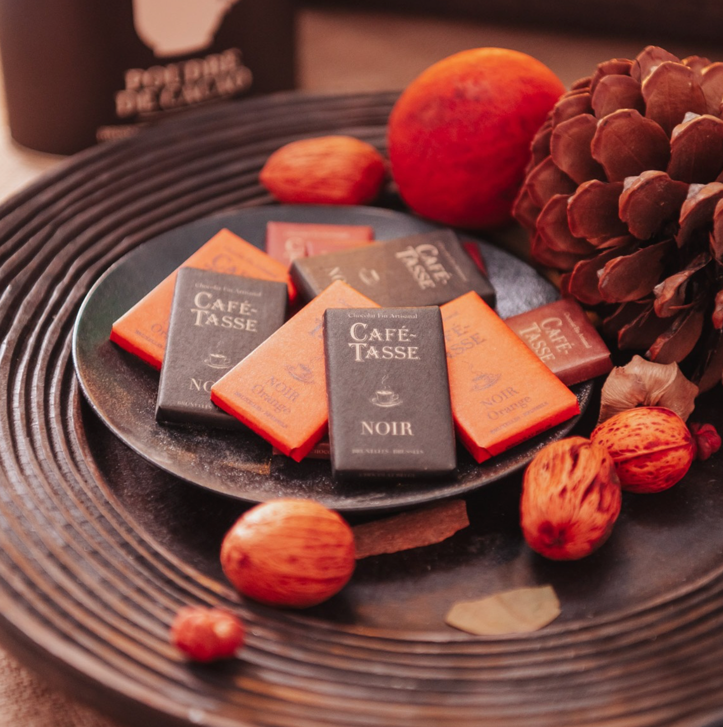 Tubo de 40 Mini Tablettes - Café Tasse