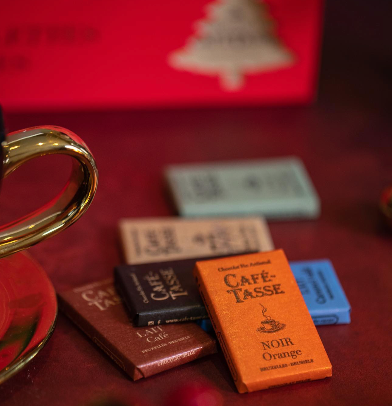 Tubo de 40 Mini Tablettes - Café Tasse