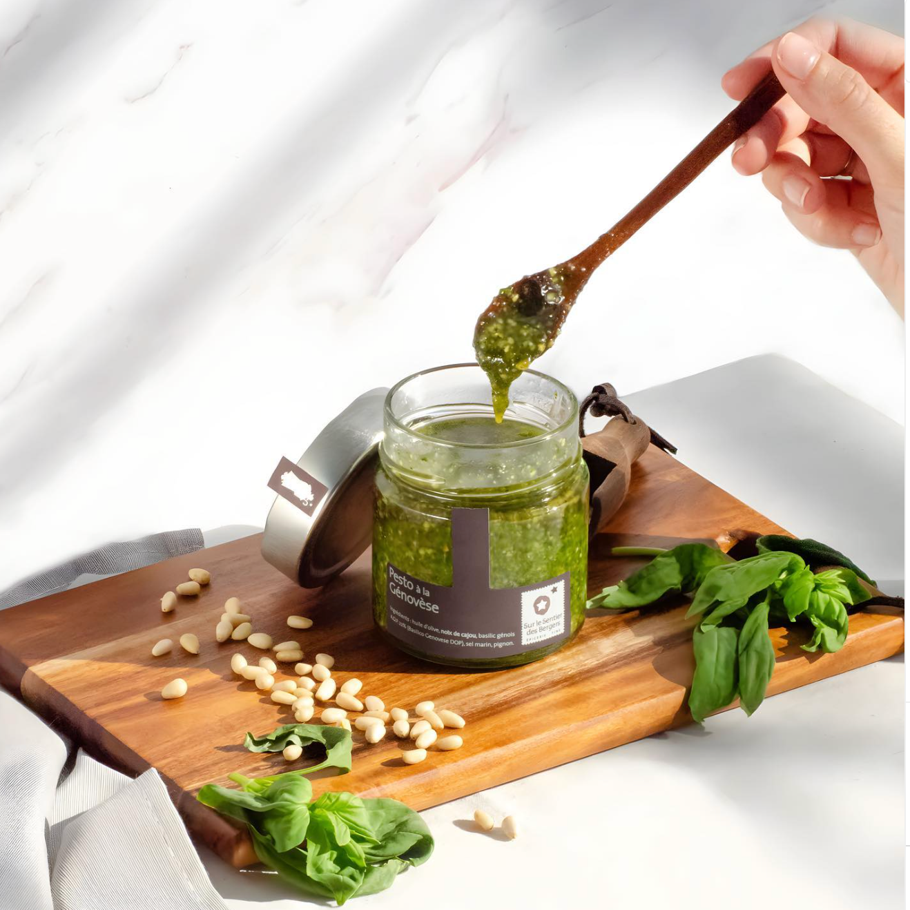 Pesto à la Génovèse - Sur le Sentier des Bergers