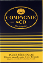 Thé noir BONNE FÊTE MAMAN  Compagnie & Co