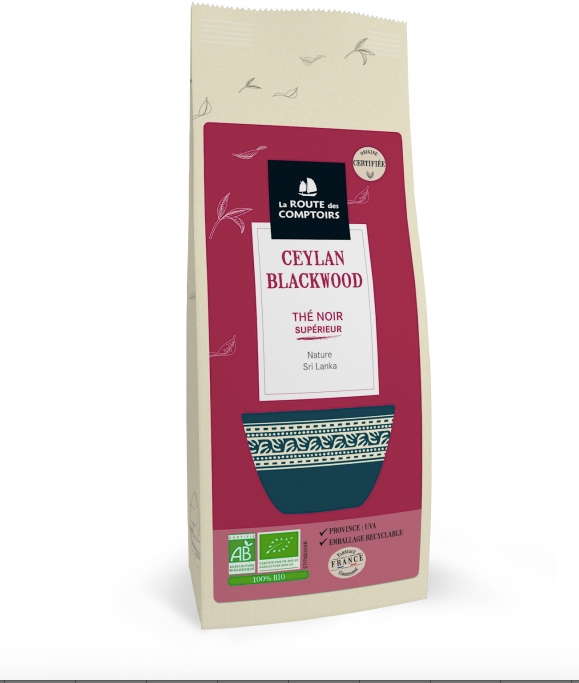 Thé noir CEYLAN BLACKWOOD  La Route des Comptoirs