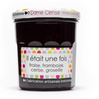 Confiture "Il était une fois...4 fruits rouges"  Dame Cerise