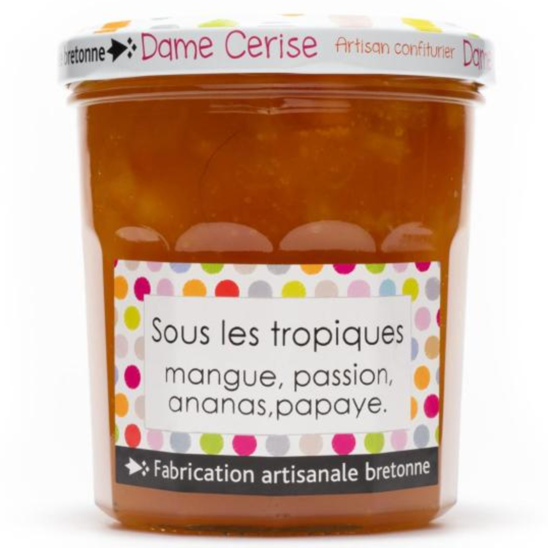 Confiture "Sous les tropiques" Dame Cerise