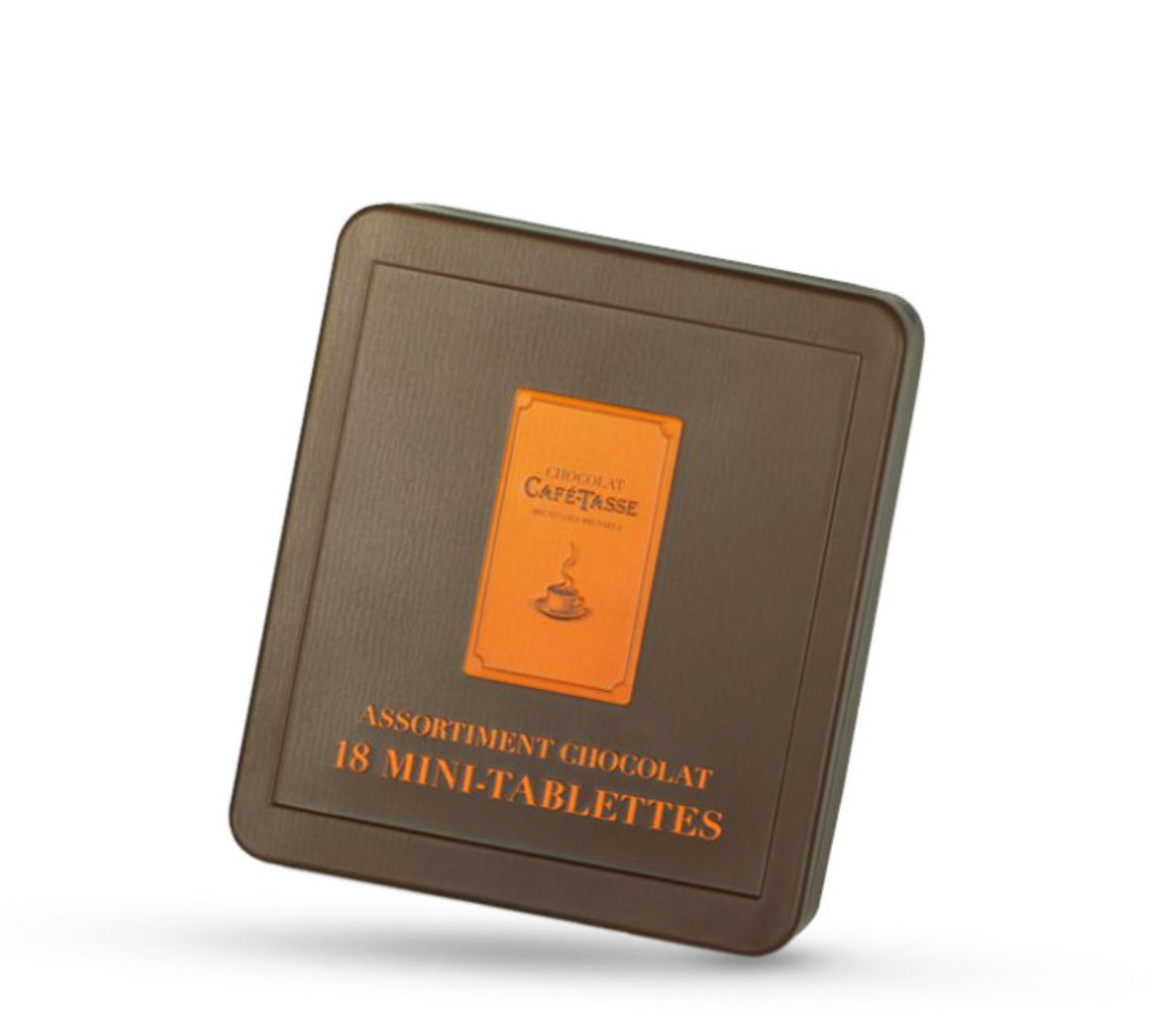 Boîte Métal avec Mini-tablettes Café-Tasse