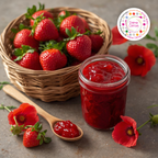 Confiture Fraise au coquelicot Dame Cerise