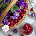 Confiture Framboise à la violette