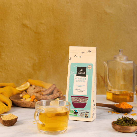Thé Gingembre Curcuma - La Route des Comptoirs