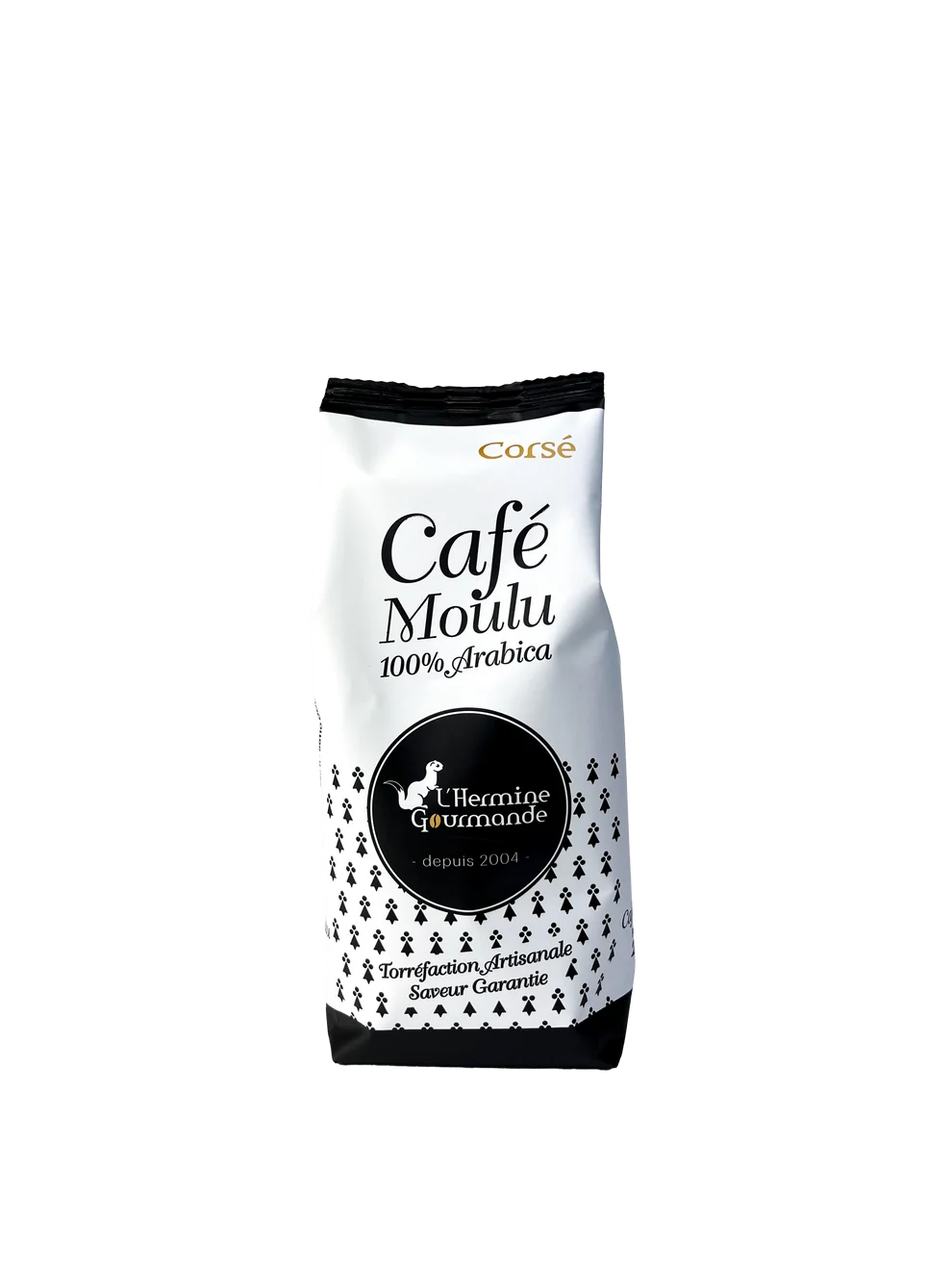 CAFÉ MOULU ‘‘Corsé’’ L'Hermine Gourmande