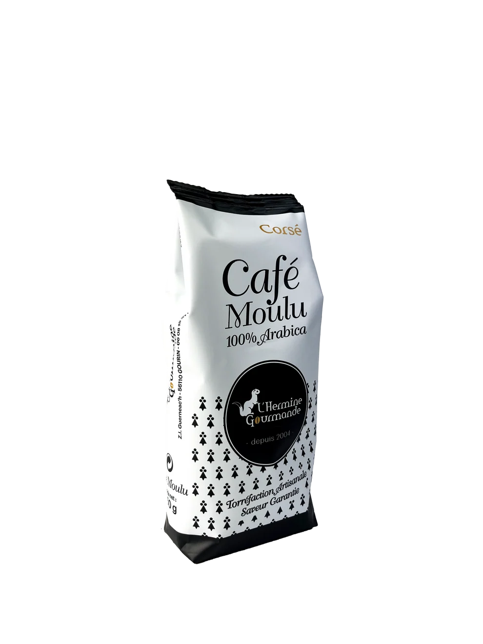 CAFÉ MOULU ‘‘Corsé’’ L'Hermine Gourmande