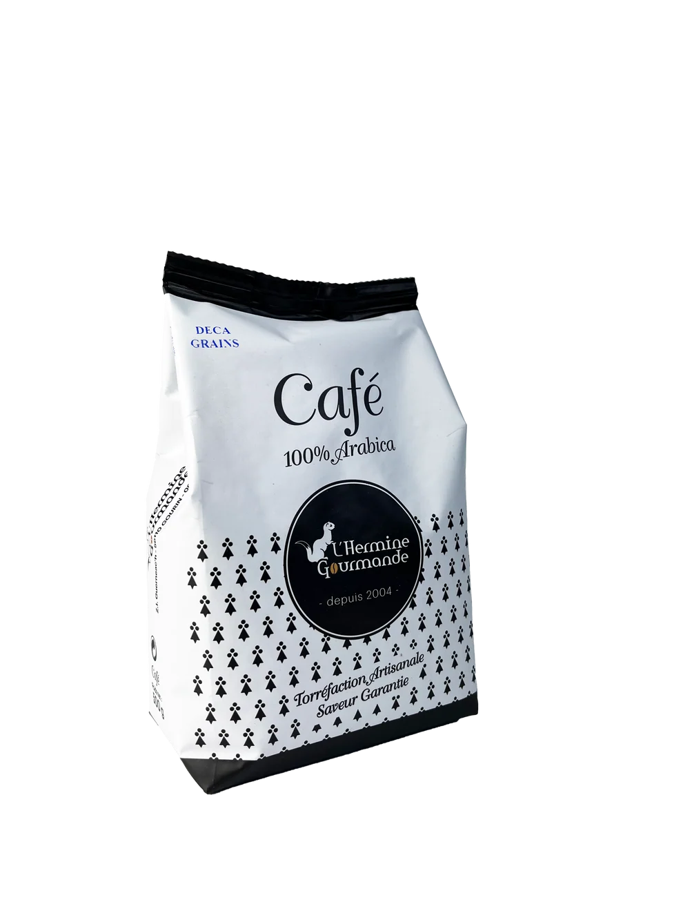 Café grain décaféiné - L'Hermine Gourmande