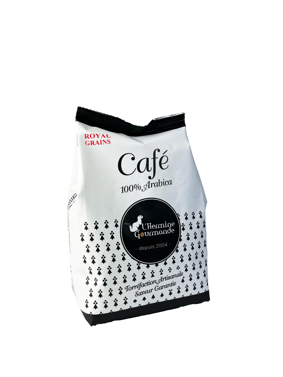 CAFÉ  GRAINS ‘‘Royal Grands Crus’’ L'Hermine Gourmande