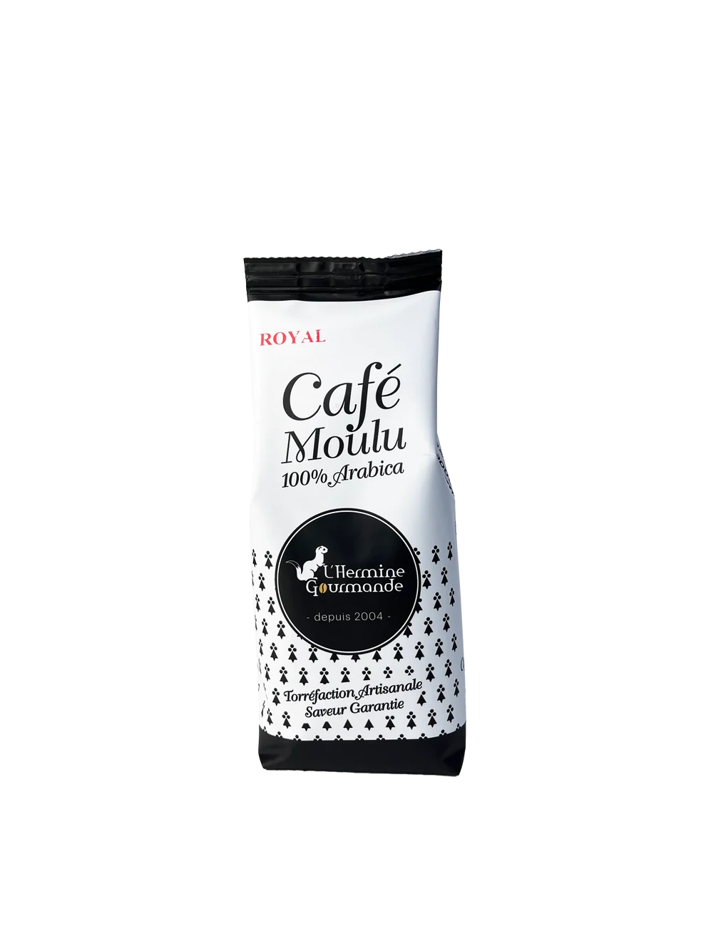 CAFÉ MOULU ‘‘Royal Grand Cru’’ L'Hermine Gourmande